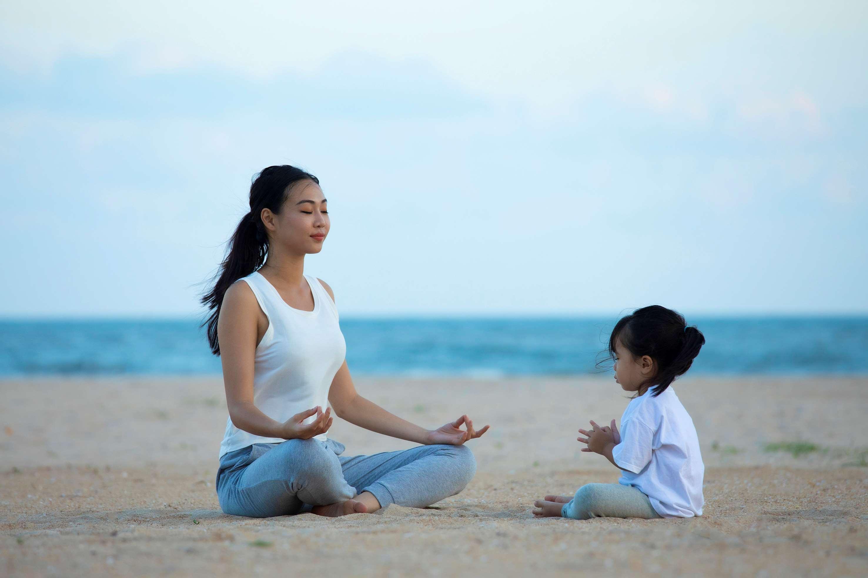 Melia Ho Tram Beach Resort Luaran gambar Meditation